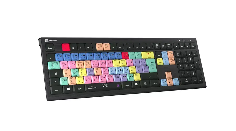 Gaming Keyboard Logickeyboard LKB-PPROCC-A2PC-FR Photo 4