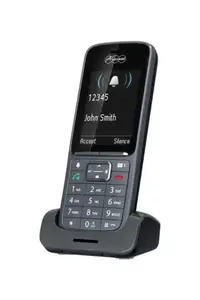 DECT telephone Auerswald COMfortel M-720, wireless handset, speakerphone, Caller ID, 2.4" display, grey