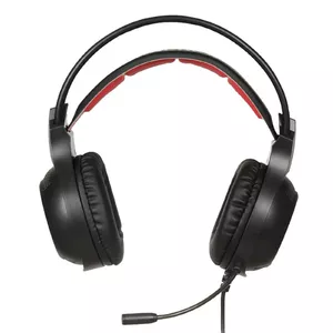 Austiņas IBOX X3 vadu ar galvas saiti zvaniem un mūzikai, USB Type-A, 20–20000 Hz, vads 2 m, melnas