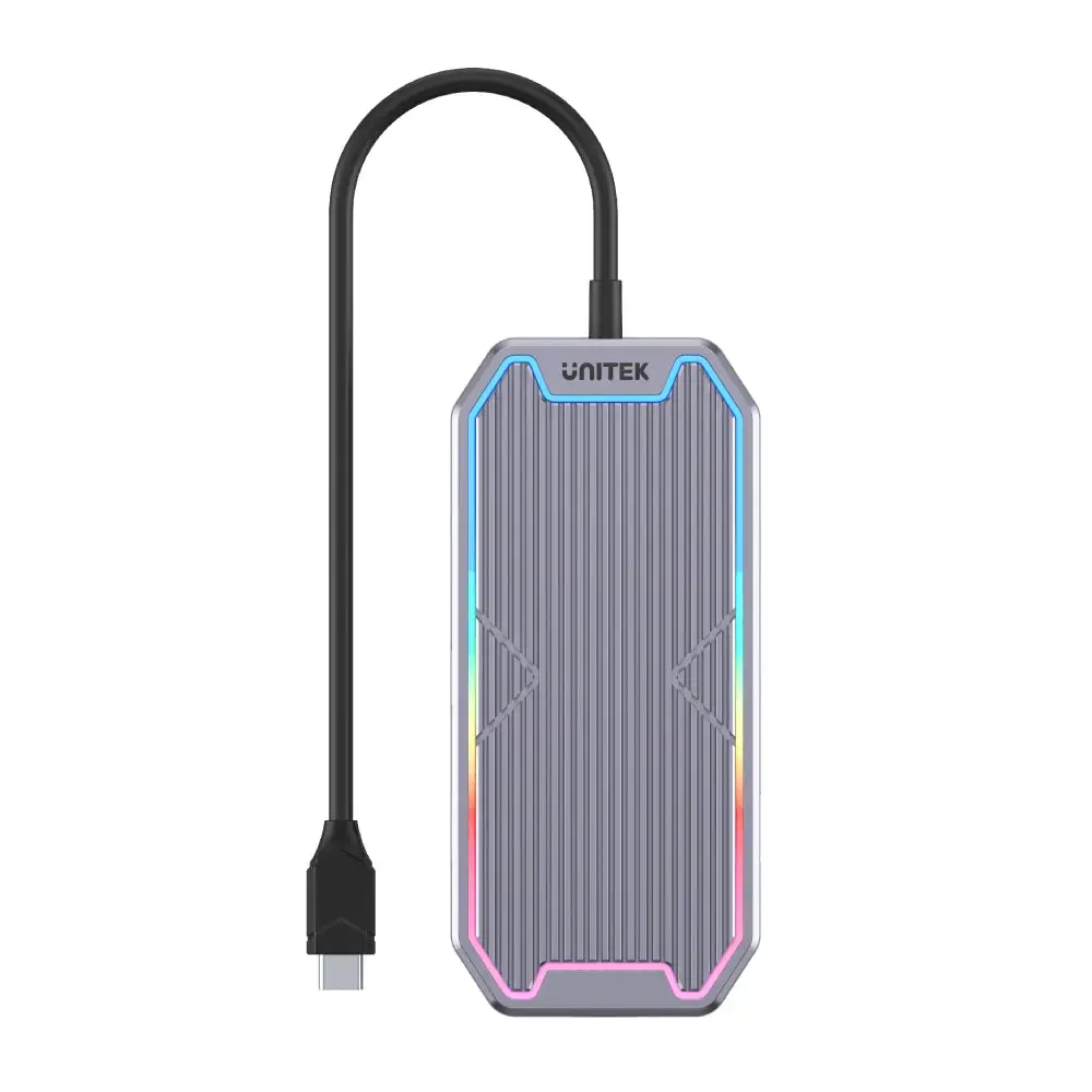Unitek uHUB S7+ USB 3.2 Gen 2 Type-C centrs Photo 3