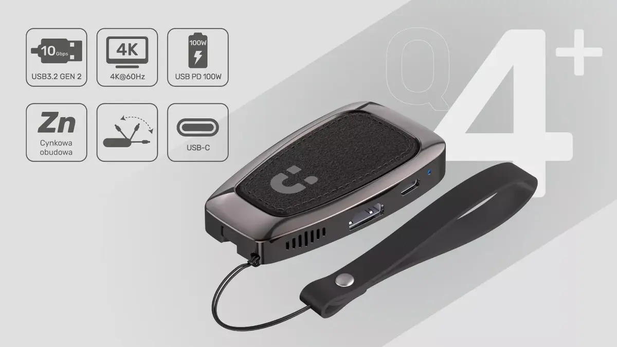 USB-C hubs Unitek D1053A — HDMI 4K, 10 Gbps, PD 100W Photo 6