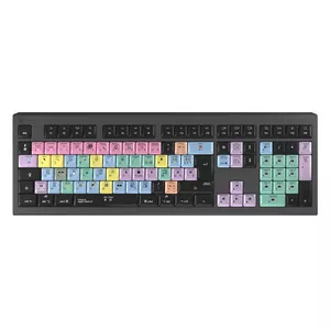 Клавиатура LogicKeyboard LKB-FCPX10-A2M-FR проводная USB AZERTY французская полноразмерная 105 клавиш чёрная