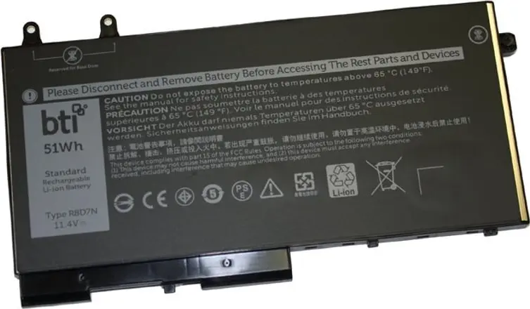 BTI R8D7N Akumulators priekš DELL Latitude Photo 2