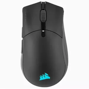 Corsair SABRE RGB PRO WIRELESS CHAMPION mouse Right-hand RF Wireless + Bluetooth + USB Type-A Optical 26000 DPI