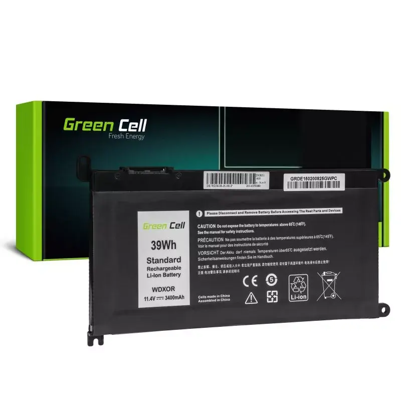 Green Cell DE150 laptop battery 11.4V 3400mAh Photo 2