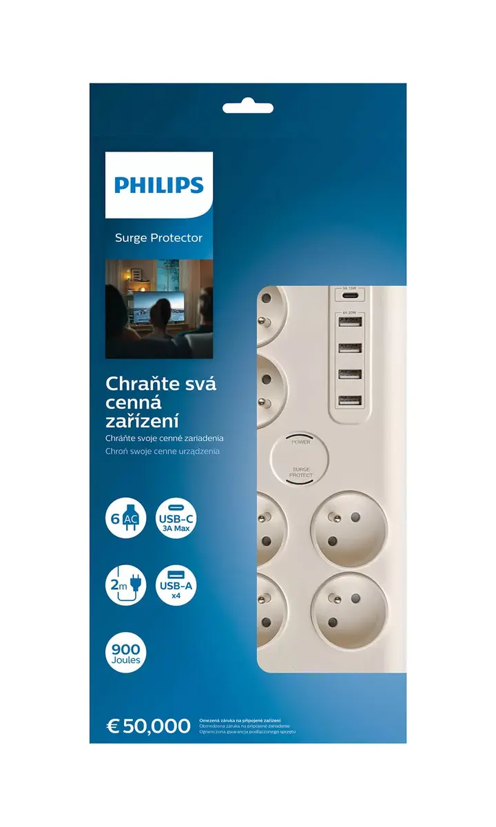 Сетевой фильтр Philips SPN7060WA/60 Photo 2