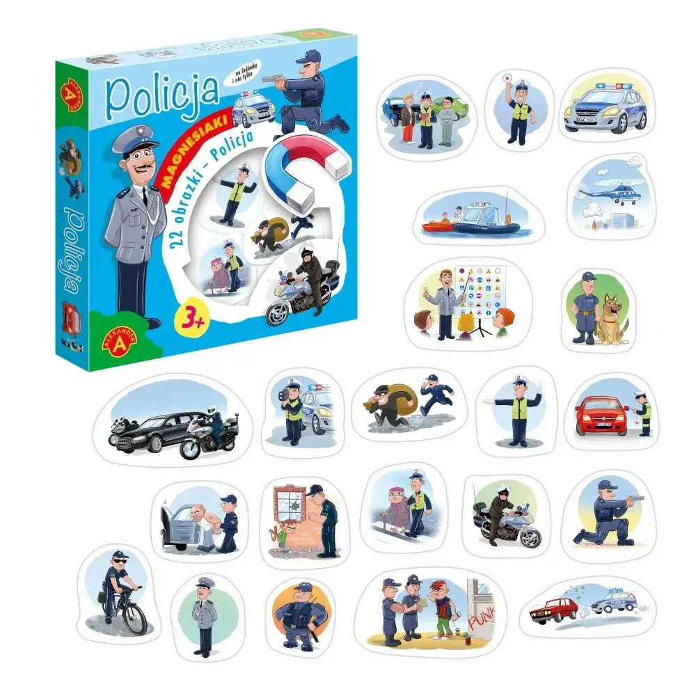 Board Game Alexander Magnesy Magnesiaki Policja Photo 2