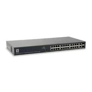 Managed Switch LevelOne TURING 26-Port Web Smart Gigabit PoE Switch