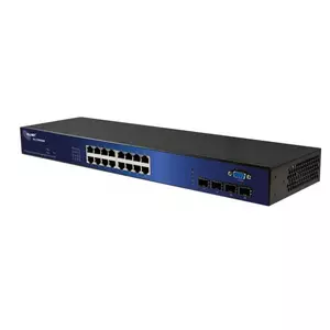 ALLNET ALL-SG8420M Vadīts L2 Gigabit Ethernet (10/100/1000) 19U Melns