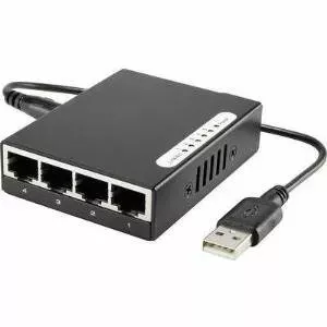 Network switch Renkforce 1483811 — 5‑port 100 Mbit/s unmanaged switch