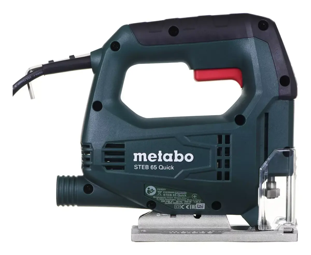 Электрический лобзик Metabo Steb 65 Quick Set Photo 3