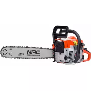 Benzīna zāģis NAC CST61-50AC 61,5 cm³ 3,8 ZS 50,8 cm vadotne 76 saišu ķēde