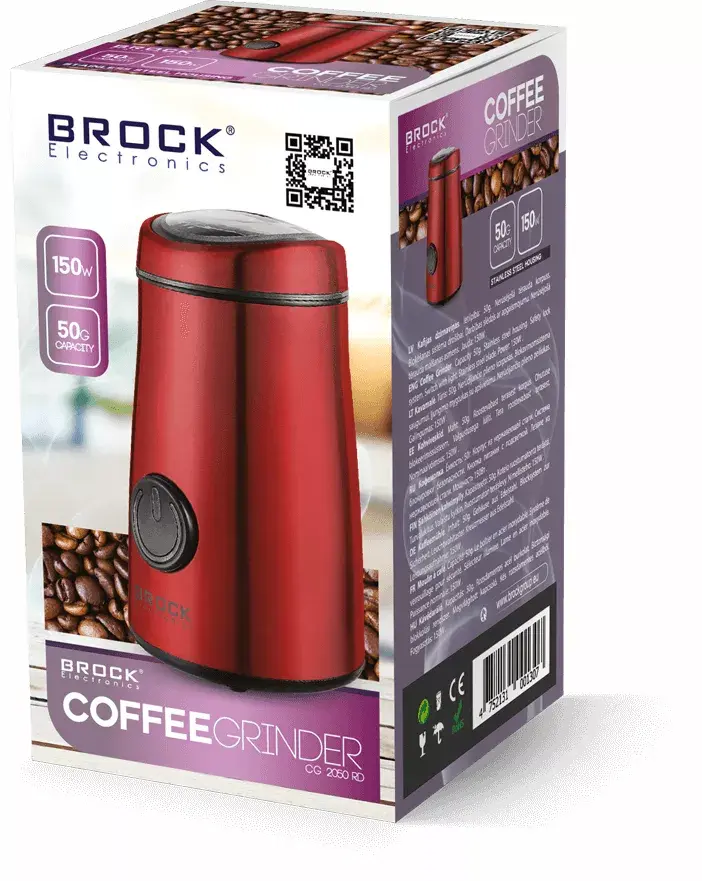 Кофемолка BROCK CG 2050 RD — 150 Вт Photo 2