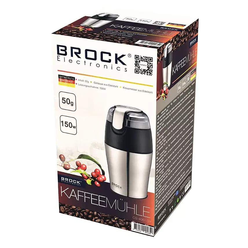 Кофемолка BROCK CG 4051 GY Photo 2