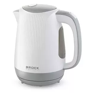 Brock Electronics WK 08 GY electric kettle 1.7 L 2200 W Grey, White