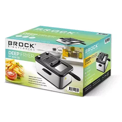 Фритюрница Brock Electronics DF 3001 SS Photo 2