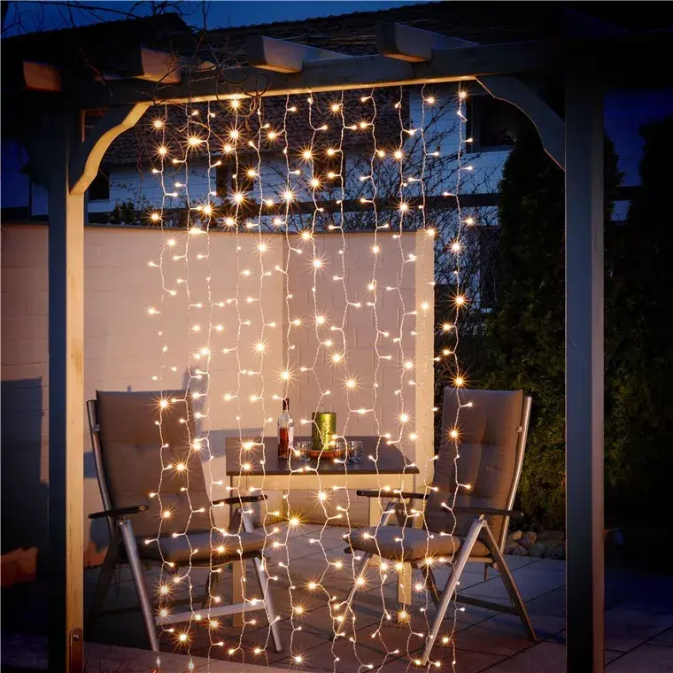 Ziemassvētku lampiņas Goobay Gaismas aizkars ar 300 LED Photo 4