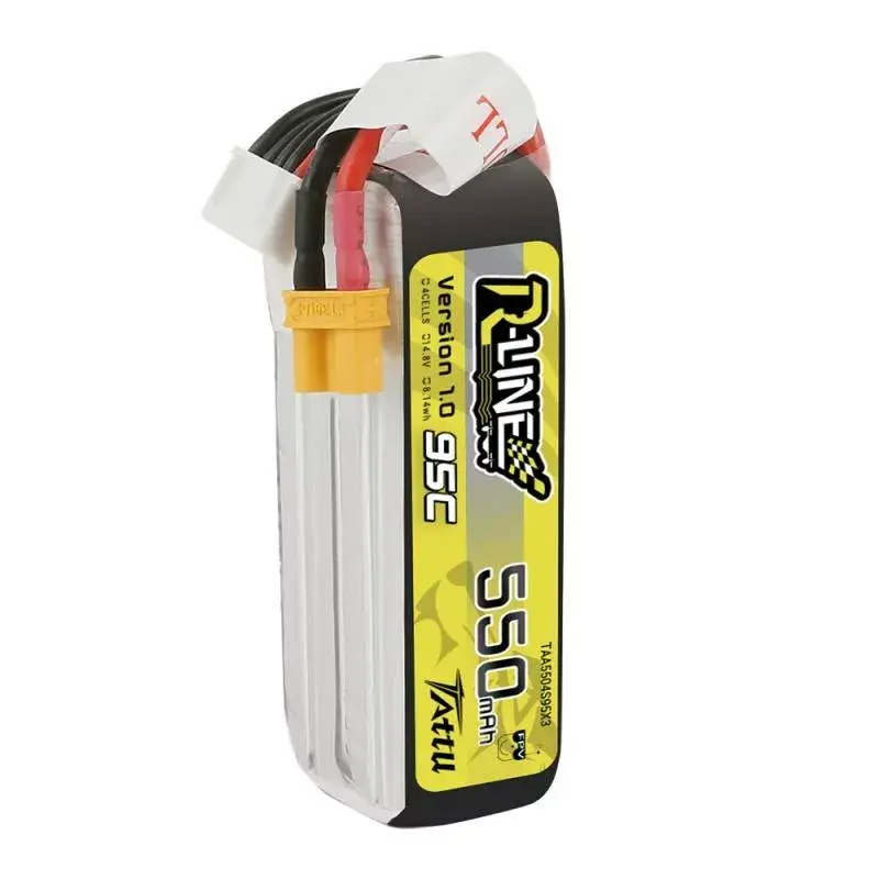 Аккумулятор Tattu R-Line 550mAh 14.8V 95C 4S1P Photo 3