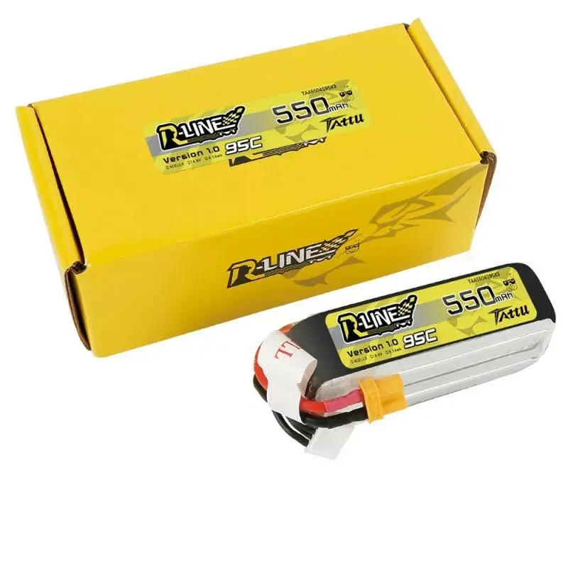 Аккумулятор Tattu R-Line 550mAh 14.8V 95C 4S1P Photo 5