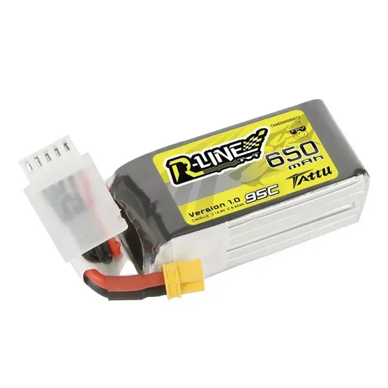 Tattu R-Line 650mAh 14.8V 95C 4S1P XT30 аккумулятор Photo 2