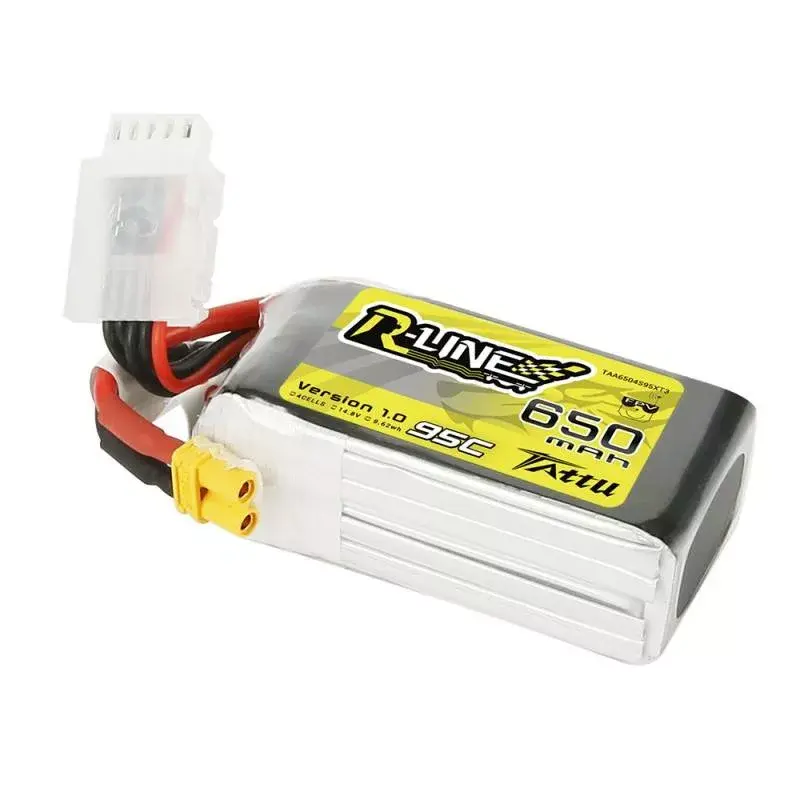 Tattu R-Line 650mAh 14.8V 95C 4S1P XT30 аккумулятор Photo 3