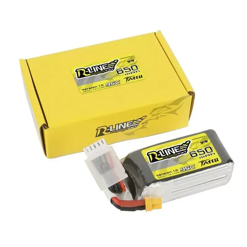 Tattu R-Line 650mAh 14.8V 95C 4S1P XT30 аккумулятор Photo 5