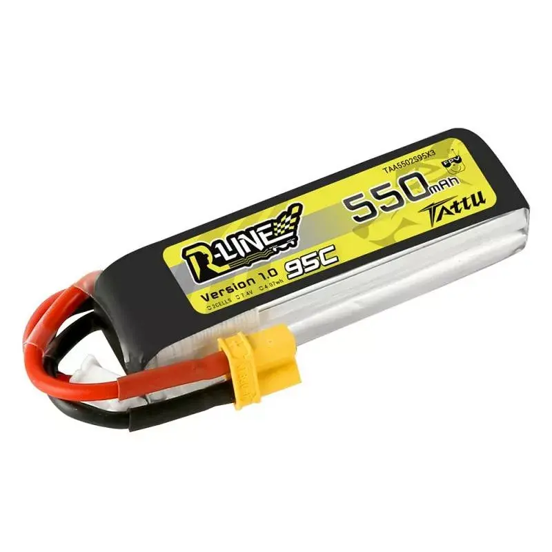 Tattu R-Line 550mAh 7.4V 95C аккумулятор Photo 2