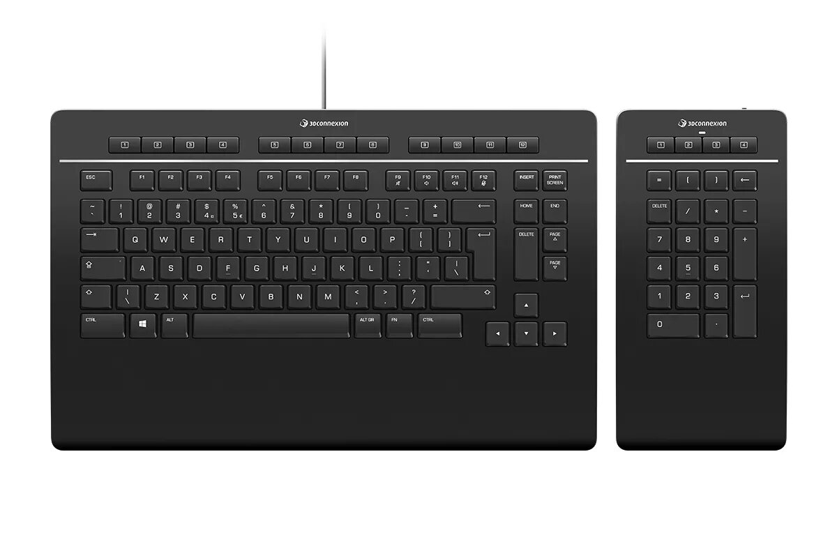 3Dconnexion Pro ar Numpad tastatūra 3Dconnexion