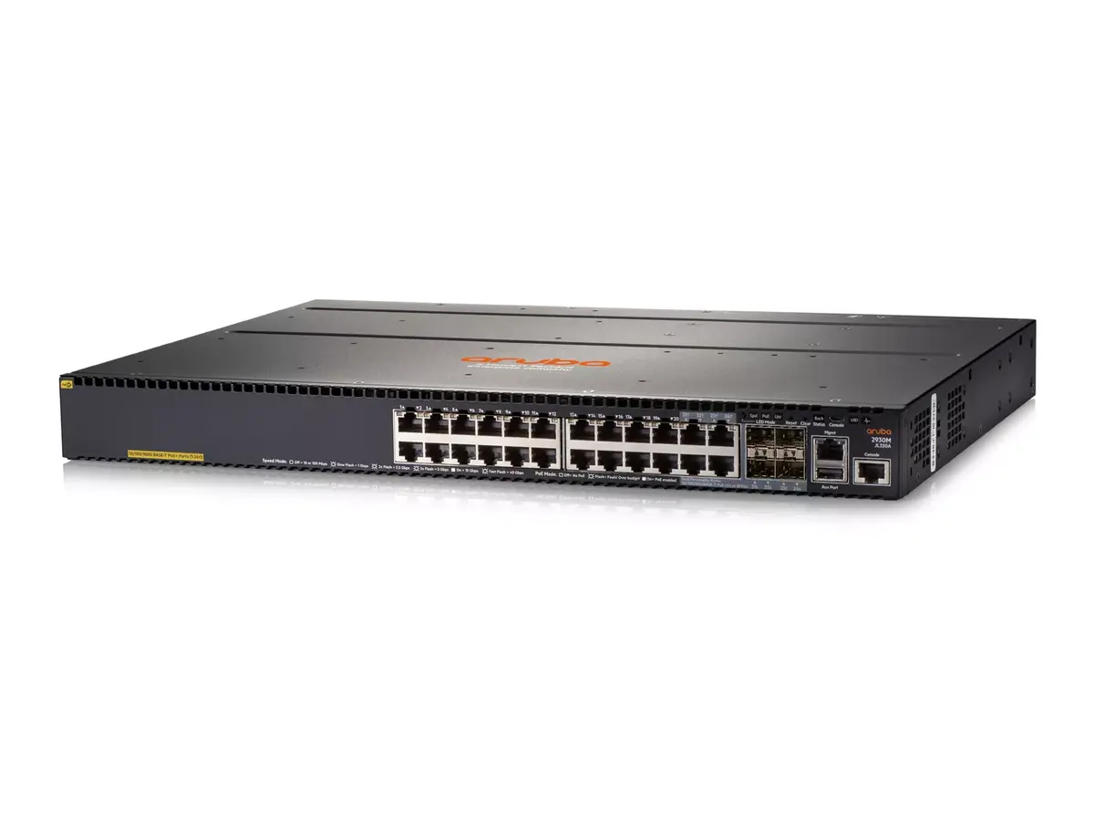 Pārvaldāms slēdzis HP Aruba 2930M 24G PoE+ Photo 2