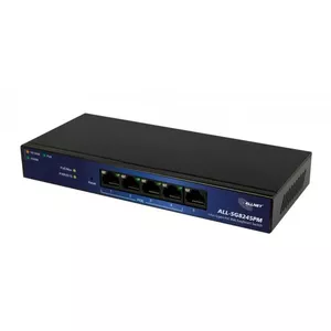 ALLNET ALL-SG8245PM tīkla pārslēgs Vadīts L2 Gigabit Ethernet (10/100/1000) Power over Ethernet (PoE) Melns