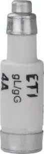 Fuse insert D01 gG 4A 400V for AC/DC ETI 002211002