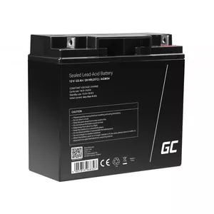 Vehicle battery Green Cell AGM54 12V 22Ah AGM maintenance-free, 167×77×181 mm, 5.6 kg