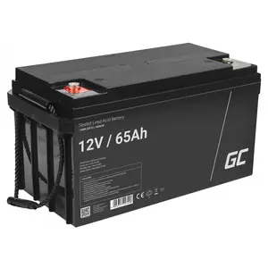 Battery Green Cell AGM28 industrial rechargeable Sealed Lead Acid (VRLA) 12 V 65000 mAh, 1 pc, 20 kg