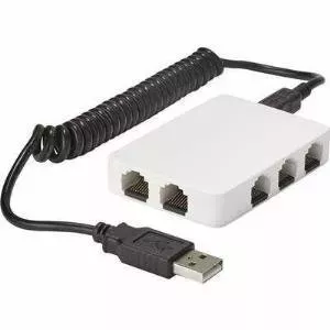 Network switch Renkforce 1429564 — 5-port 100 Mbit/s unmanaged Ethernet switch