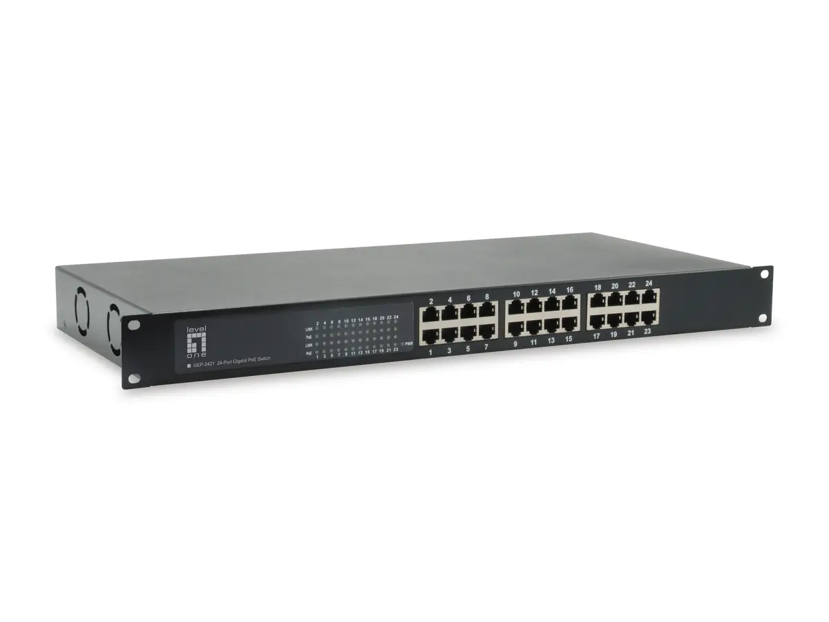 LevelOne GEP-2421W150 nevadāms gigabitu PoE slēdzis