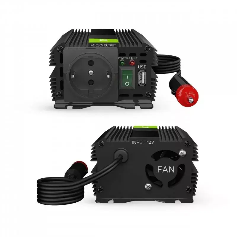 Инвертор Green Cell INV150.12/GC06 12В→230В 150Вт Photo 3