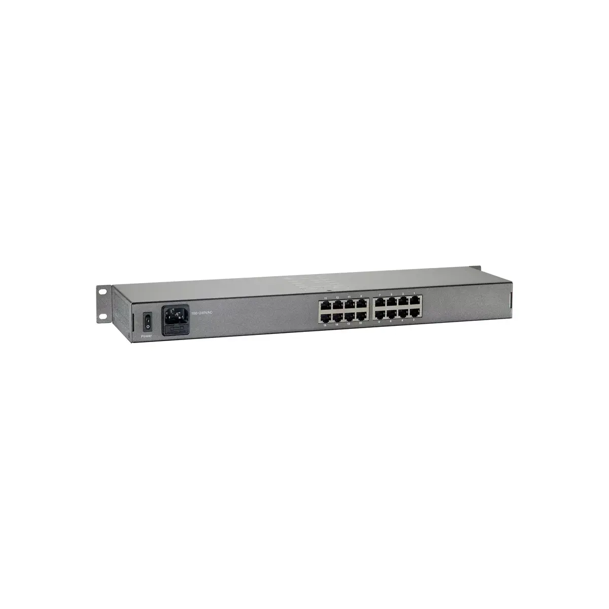 16-portu Fast Ethernet PoE slēdzis LevelOne FEP-1601W120 Photo 2