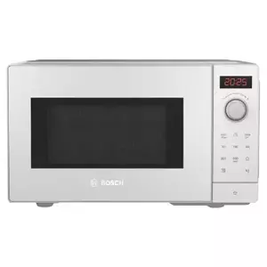 Bosch Serie 2 FFL023MW0 mikroviļņu krāsns Novietojams uz galda Solo mikrovilnis 20 L 800 W Balts