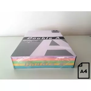 Double A coloured copy paper A4 80 g/m² 100 sheets, model DA-RAINBOW-3