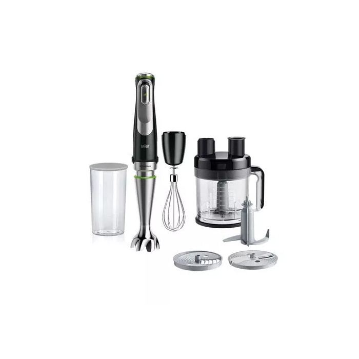 Braun MultiQuick 9 MQ 9187XLI 0.6 L Immersion blender 1200 W Black,  Stainless steel