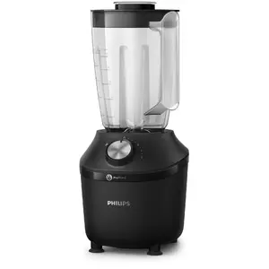 Настольный блендер Philips HR2191/01 — 600 Вт, чашa 2 л, прозрачный чёрный