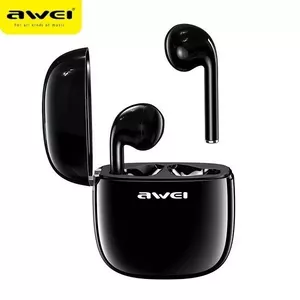 Austiņas Awei T28 TWS+docking Black