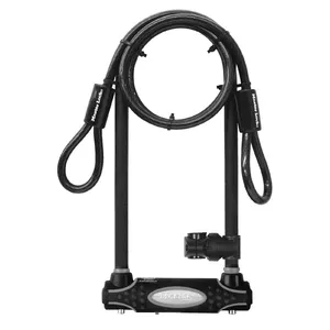 U-замок MASTER LOCK 8285EURDPRO Черный 1200 мм Сталь Винил