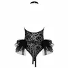 Bodysuit Obsessive D-229717 S/M Black Photo 4