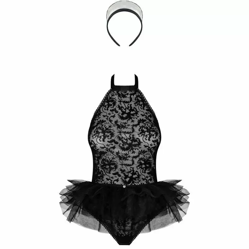 Bodysuit Obsessive D-229719 L/XL Black Photo 3