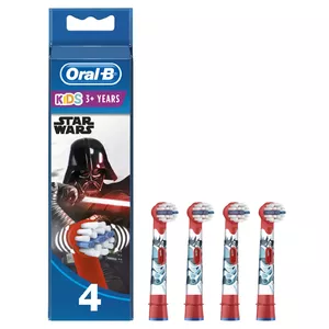 BRAUN EB10-4 Star Wars Electric Toothbrush Replacement Heads, pack of 4