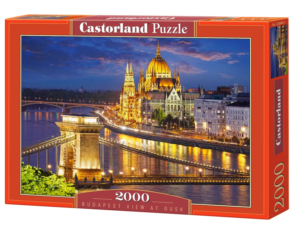 Castorland Budapeštas skats krēslā puzle 2000