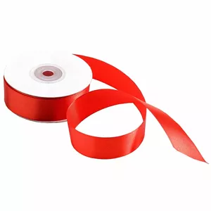 Satin ribbon PaperSeal 200-13817 25 mm × 25 m, Red