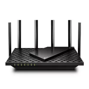 Portable router TP‑LINK Archer AX72 — Dual‑band Wi‑Fi 6 (802.11ax), 5400 Mbps, 6 external antennas, 4 Gigabit LAN, USB 3.2, RJ‑45 WAN