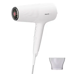 Matu fēns Philips 5000 sērija BHD500/00 — 2100 W, jonu funkcija, cool shot, 6 siltuma/6 ātrumu, balts